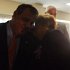PARENT-TO-PARENT CO FOUNDER MOM,KATHLEEN WHISPERING INTO GOV. CHRISTIE'S EAR....... <br /><br />"WHAT DO YOU THINK SHE SAID"<br /><br /><br />"SJI" NEEDS TO STAY!!!!!!